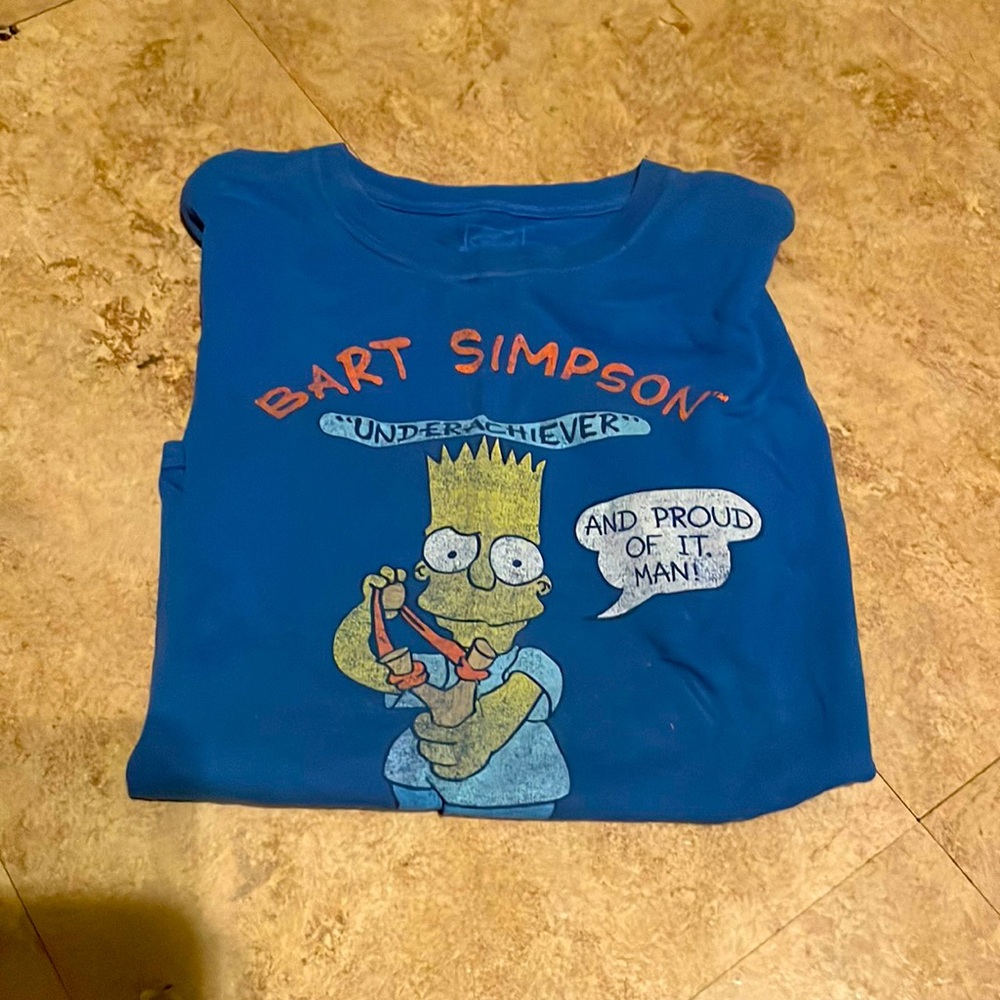 Vintage simpsons t shirt m